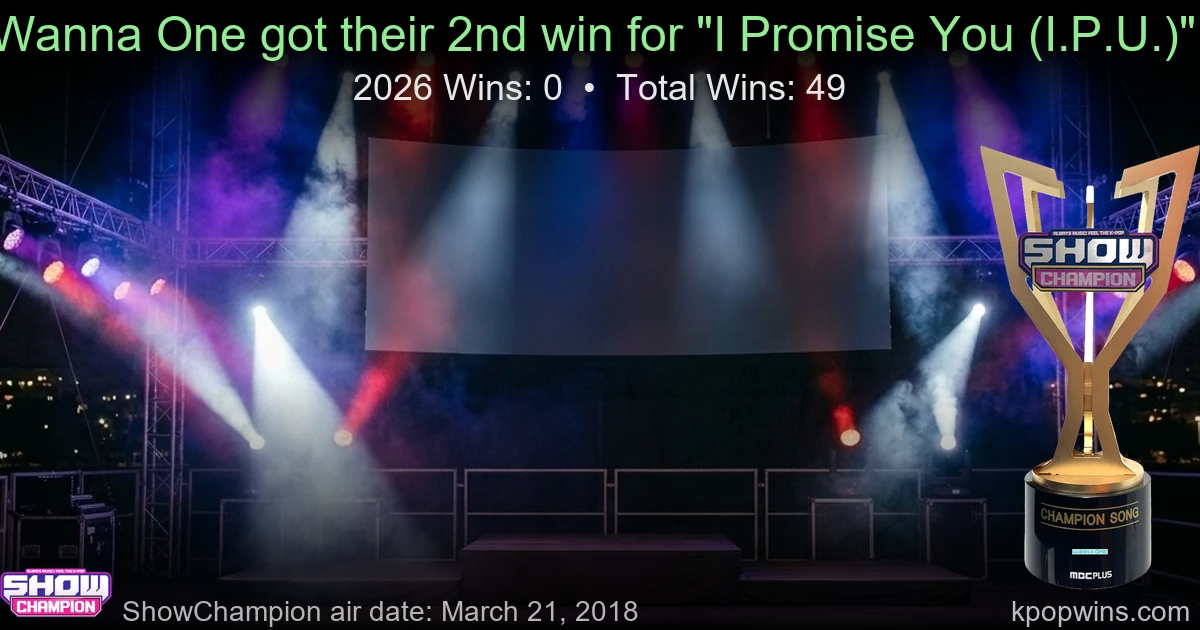 Wanna One - I Promise You (I.P.U.)